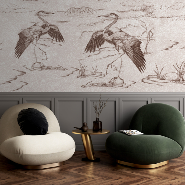 Fototapeta Japonské jeřáby na obrázku