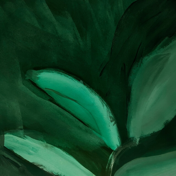 Nástěnná malba Bright Green