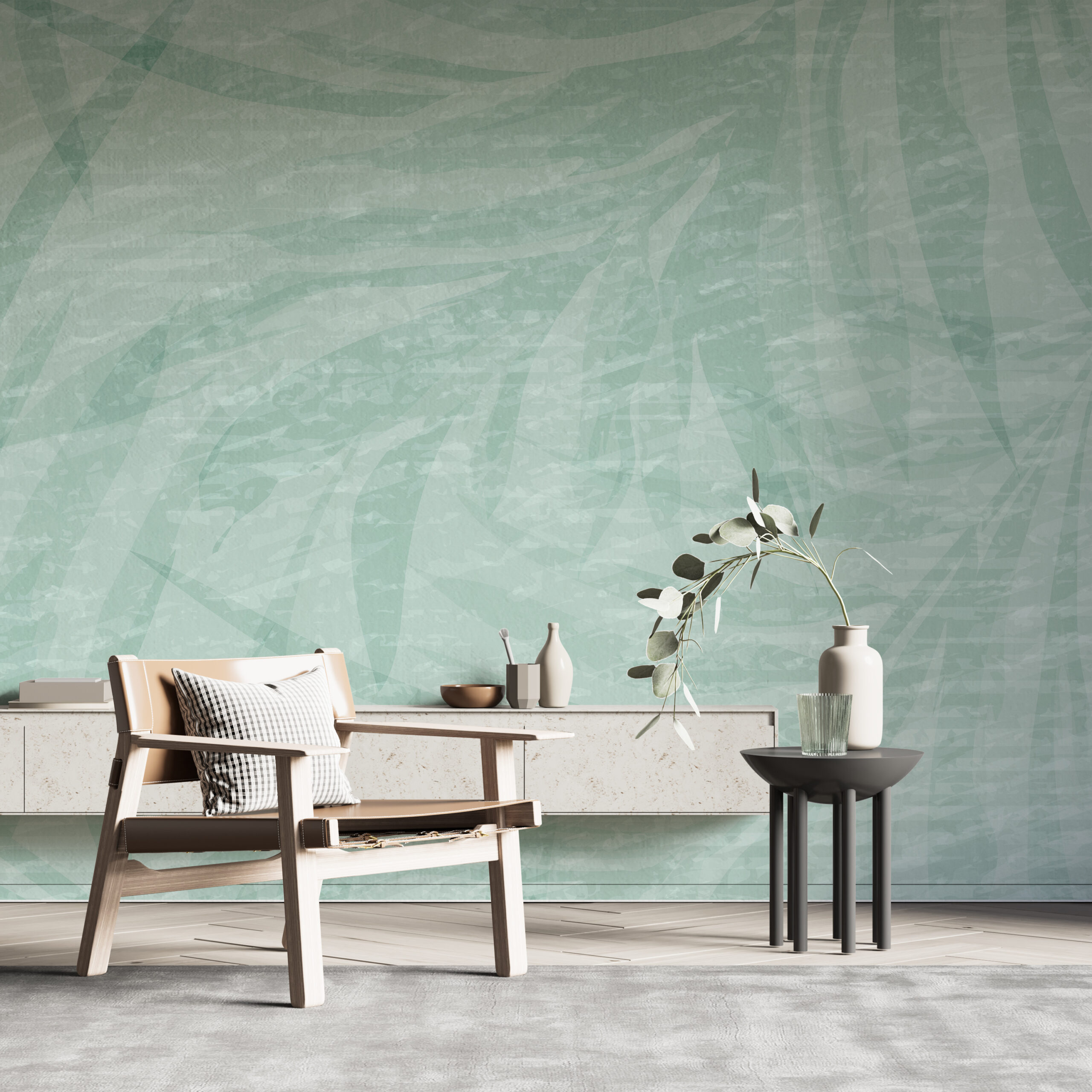 Nástěnná malba Bright Green