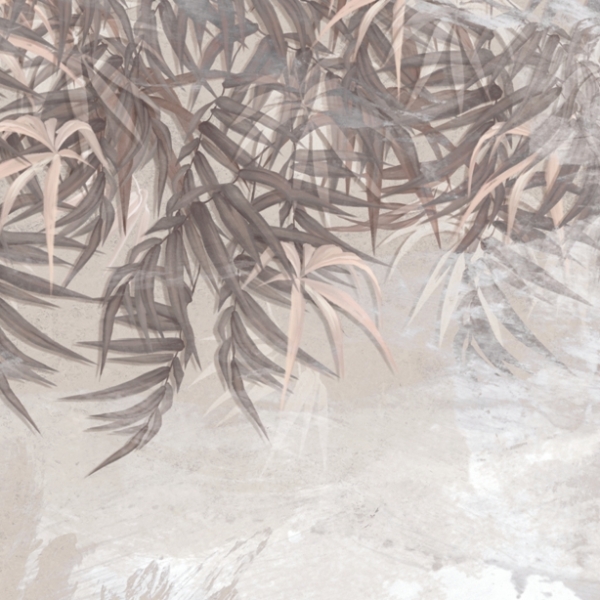 Monochromatická fotopáska Tropické listy