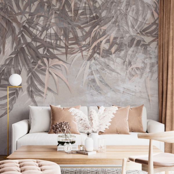 Monochromatická fotopáska Tropické listy