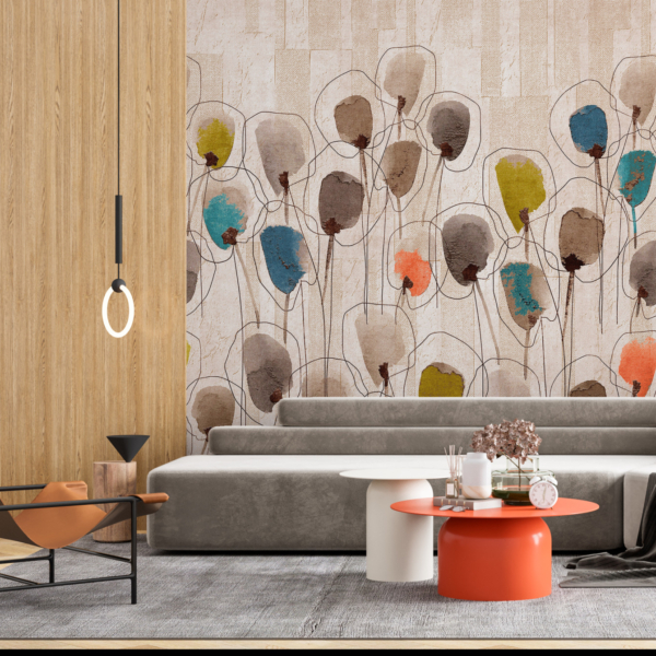 Fotomalba Barevné květiny na louce