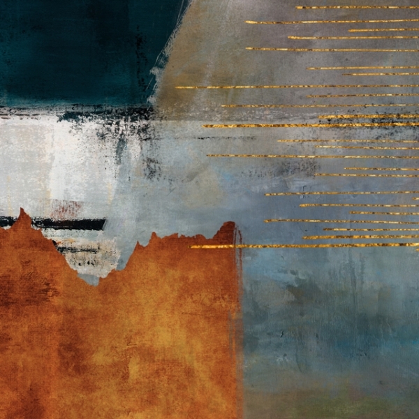 Nástěnná malba Barevné pruhy