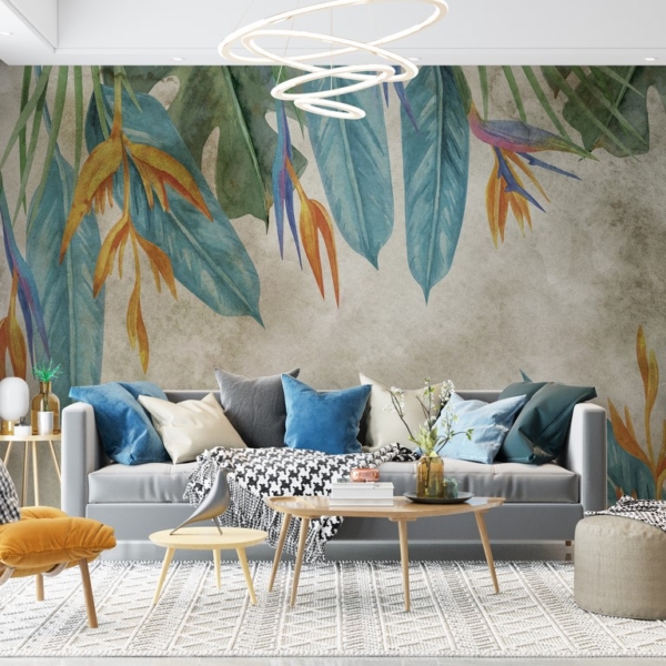 Fototapeta Barvy květiny Strelitzia