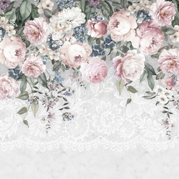 Fotomalebná kompozice pivoněk