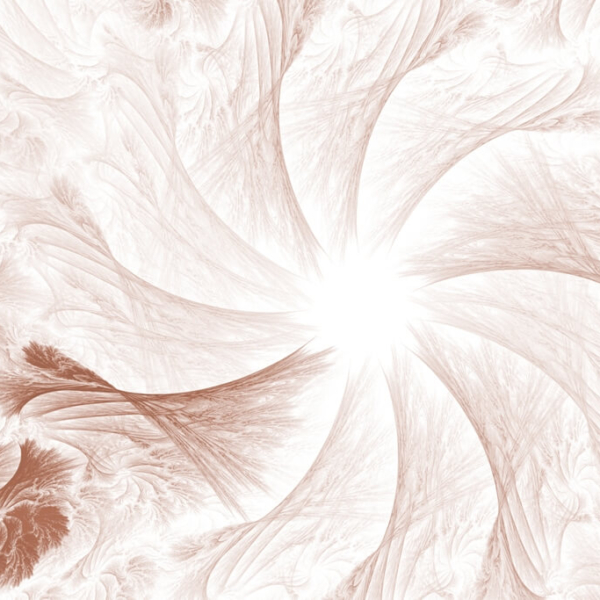 Nástěnná krémová rozeta