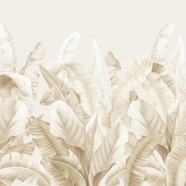 Tapety Cream Leaf Forest