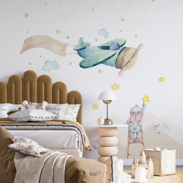 Nástěnní králíčci na obloze