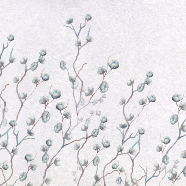 Nástěnná malba Cotton Blossoms