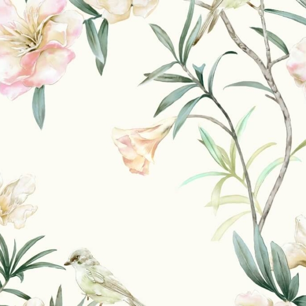 Fototapeta Květiny na světlém pozadí