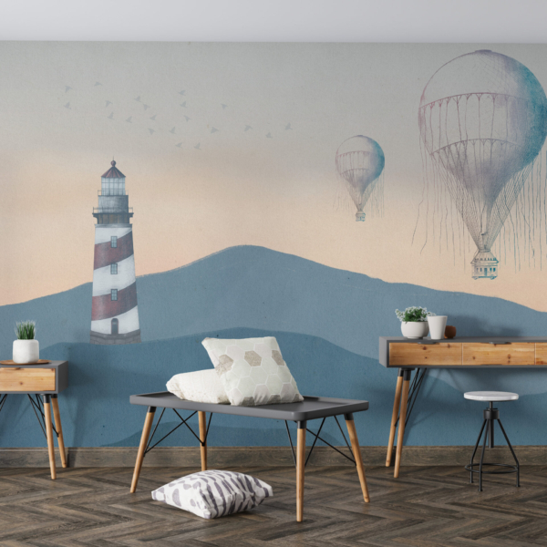 Nástěnná malba majáku