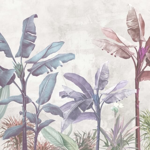 Nástěnná malba Banánové listy