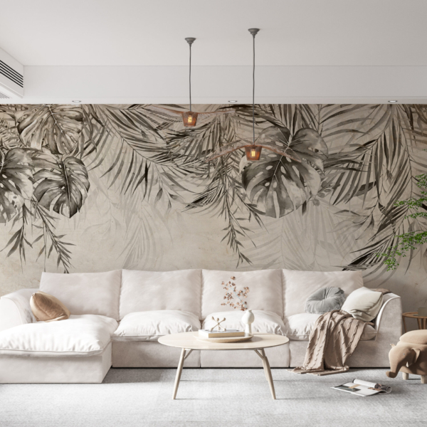 Nástěnné listy na starém papíře