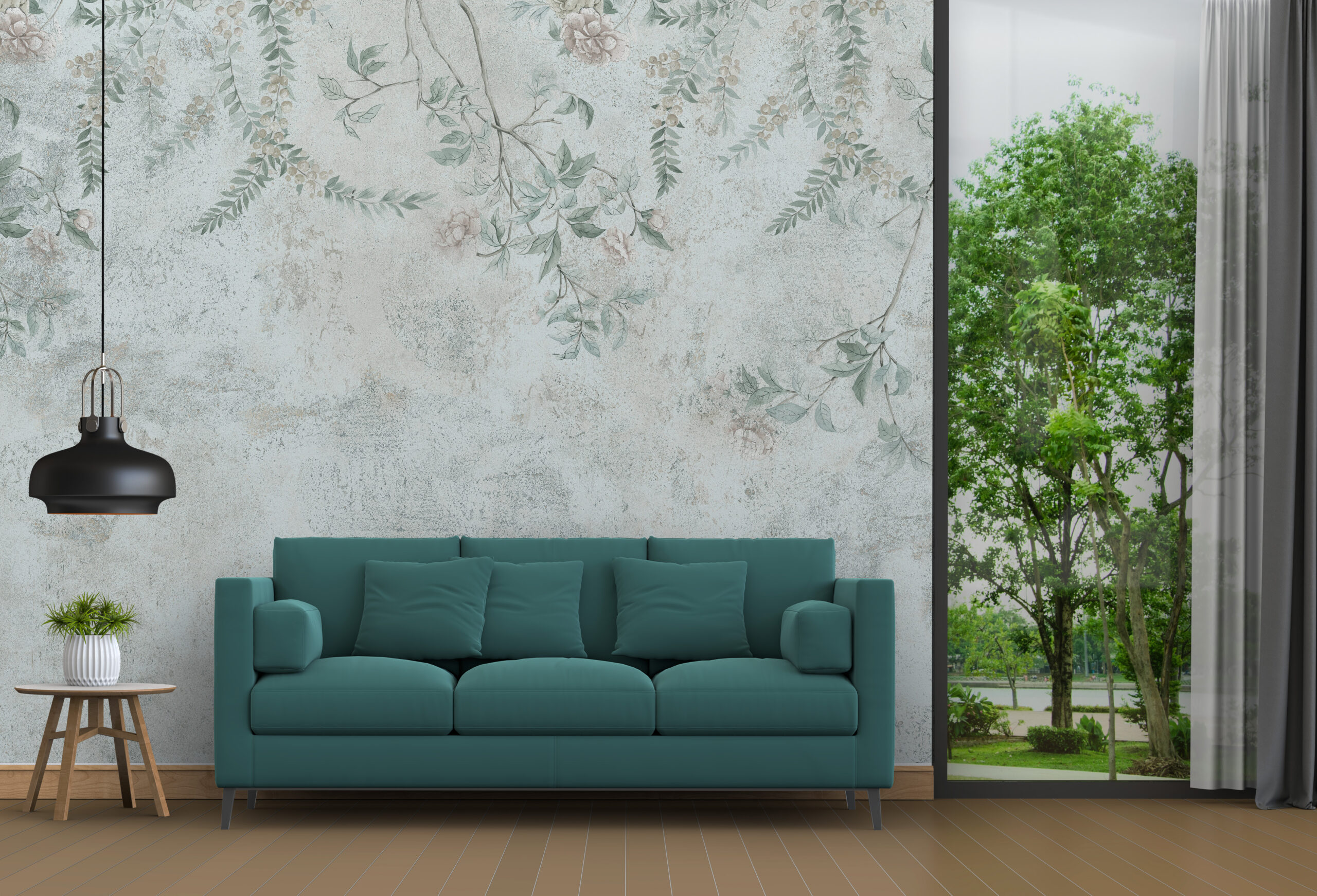 Fototapeta Malé zelené listy