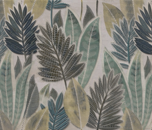 Nástěnná malba malovaných listů