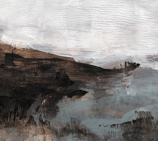 Nástěnná mlha v údolí