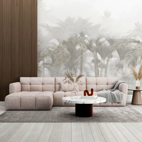 Nástěnná malba Misty Tropics