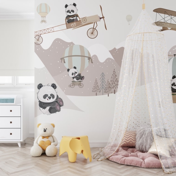 Fototapeta Medvídci na sněhu pro děti