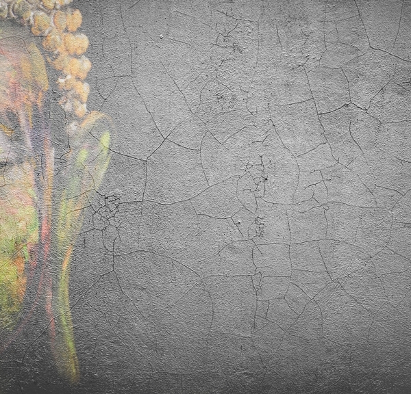 Nástěnná malba Mladý Buddha