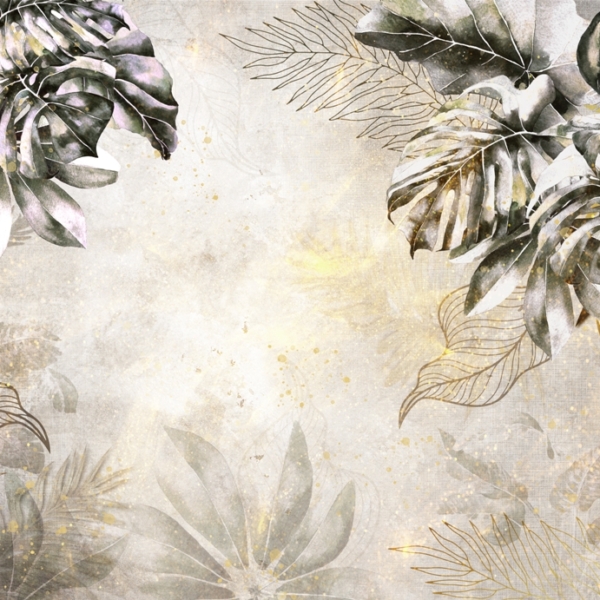 3D nástěnná malba Monstera