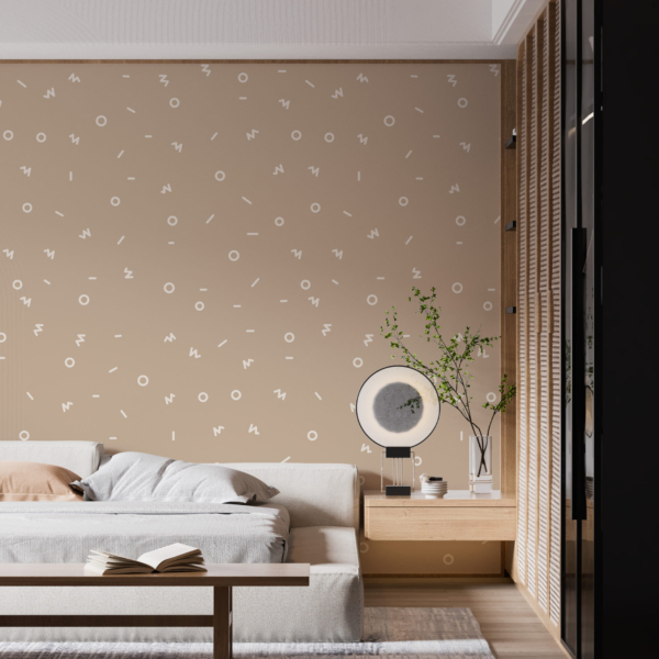 Nástěnná malba Motiv písmene