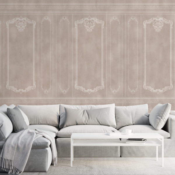 Nástěnná malba lví tlamy