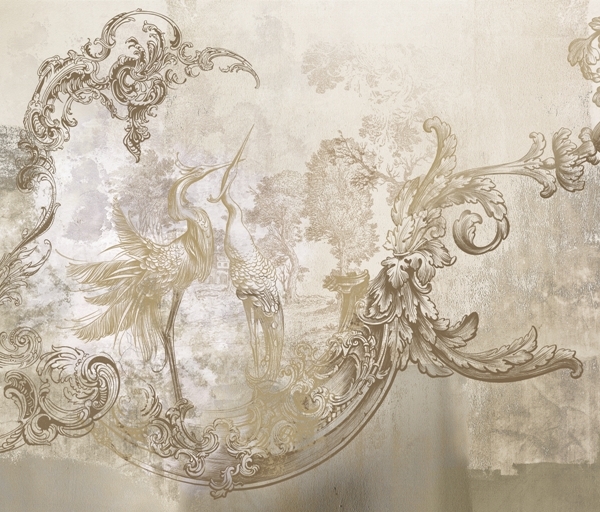 Nástěnná malba Rostlinný motiv