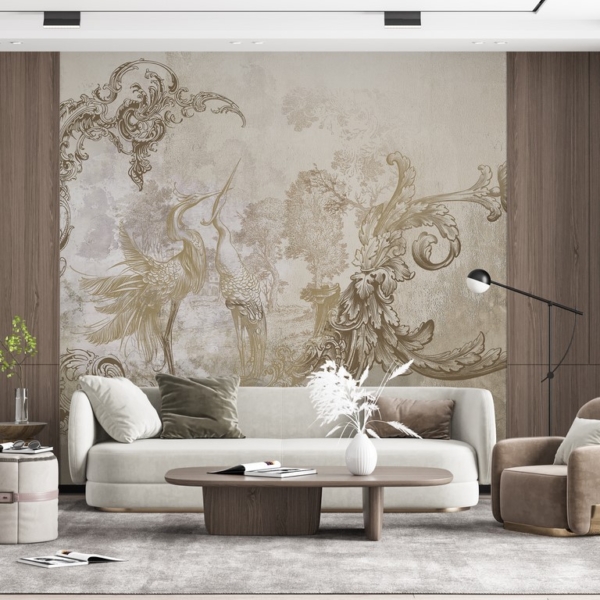 Nástěnná malba Rostlinný motiv