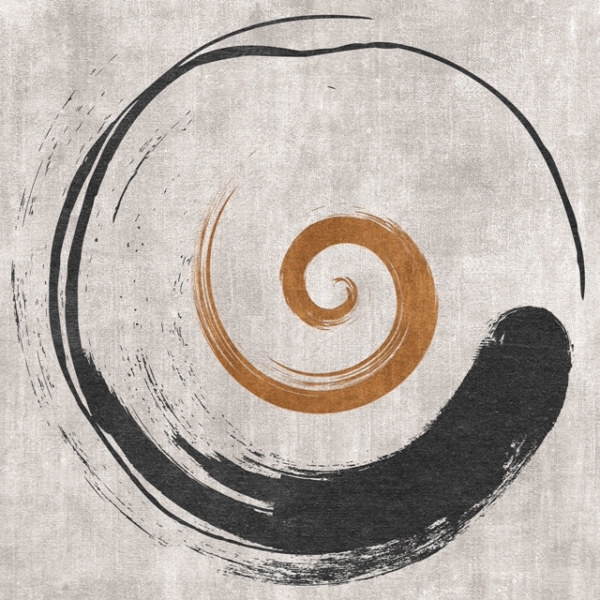 Nástěnná malba Motiv spirály