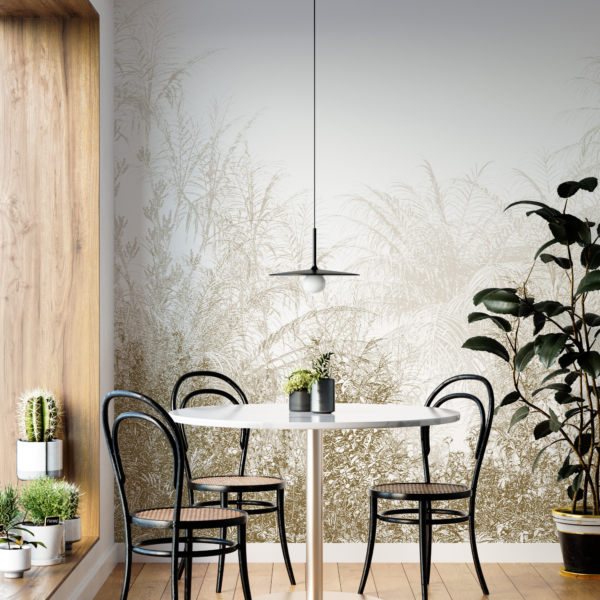 Nástěnná malba na divoké louce