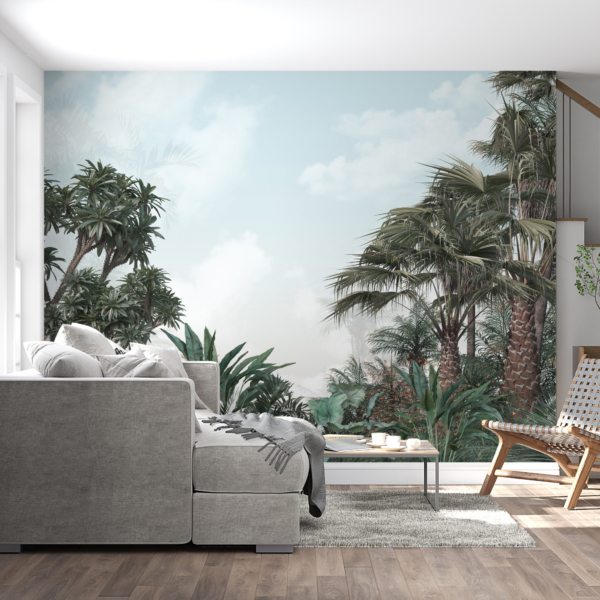 Nástěnná malba Nebe nad džunglí