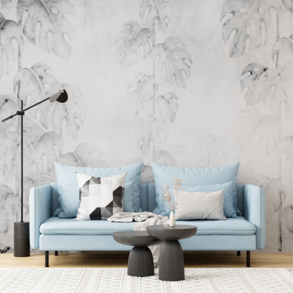 Nástěnná malba Invisible Monstera