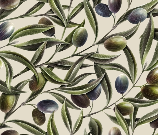 Nástěnná malba Olive