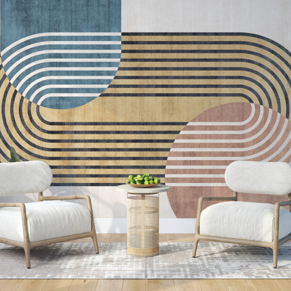 Nástěnný ovál a kruh