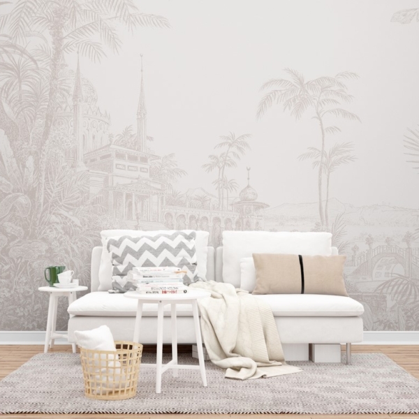 Nástěnný palác mezi stromy