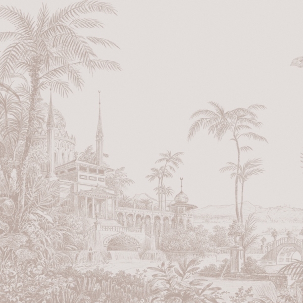 Nástěnný palác mezi stromy