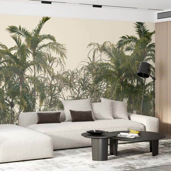 Nástěnná malba Úzkolisté palmy