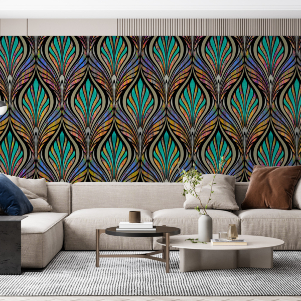 Nástěnná malba Peacock Eye