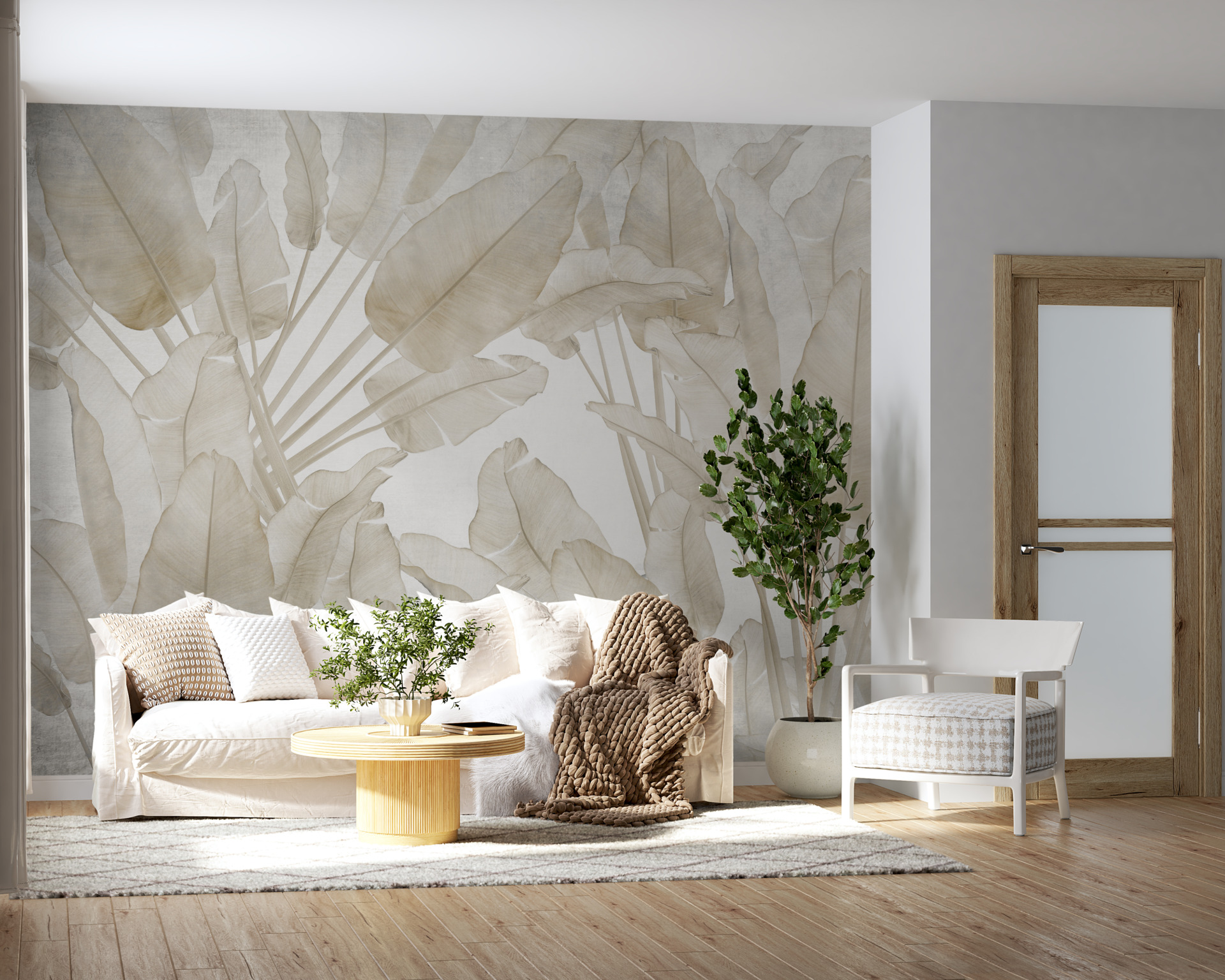 Fototapeta Plumes of Bright Leaves