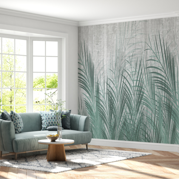 Nástěnná malba šikmých stonků