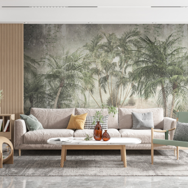 Nástěnná retro pohlednice z tropů