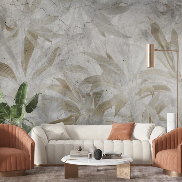 Nástěnná malba Prasklá palma