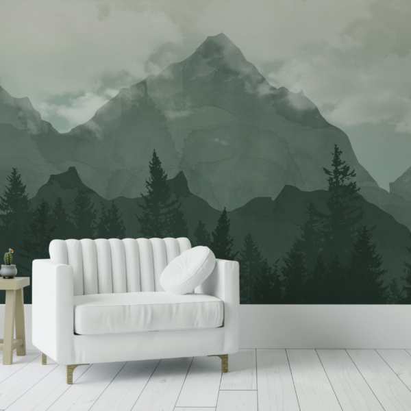 Nástěnná malba Síla hor