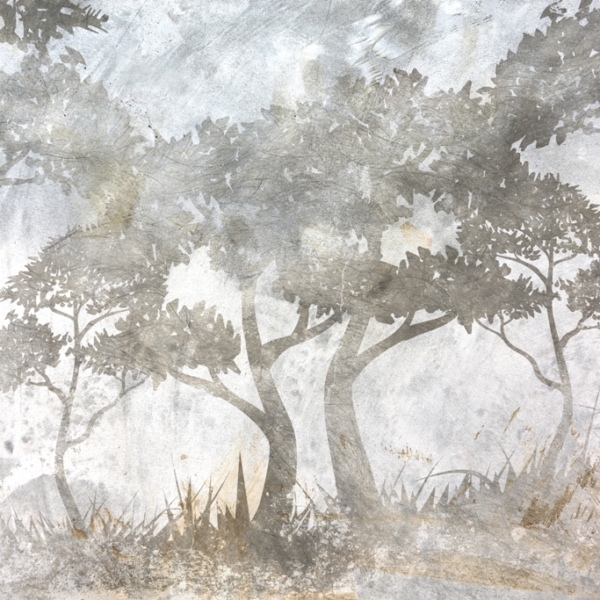 Nástěnná malba Bent Trees