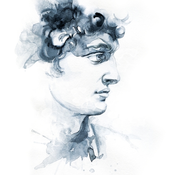 Fototapeta Profil Davida