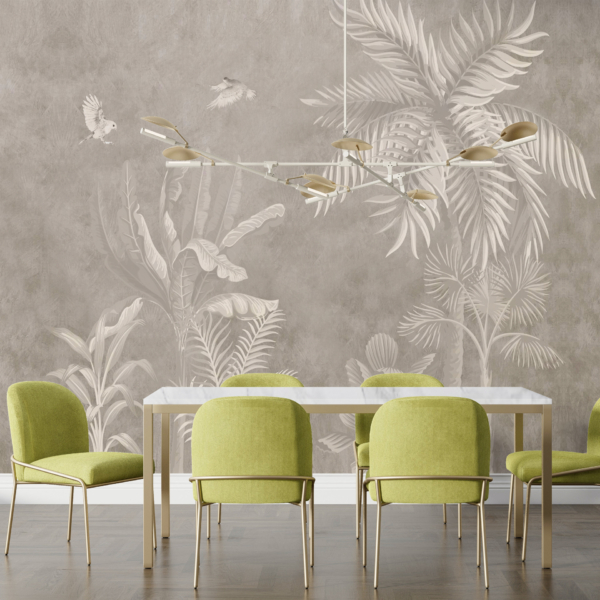 Nástěnní ptáci v tropech