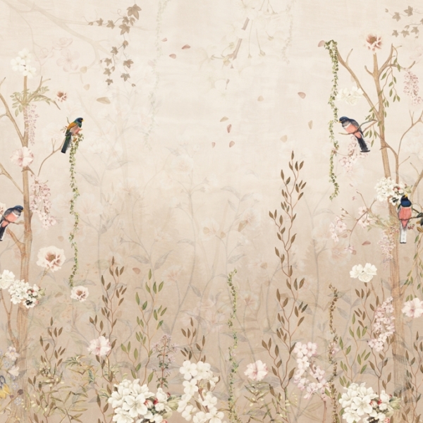 Nástěnná malba Birdsong