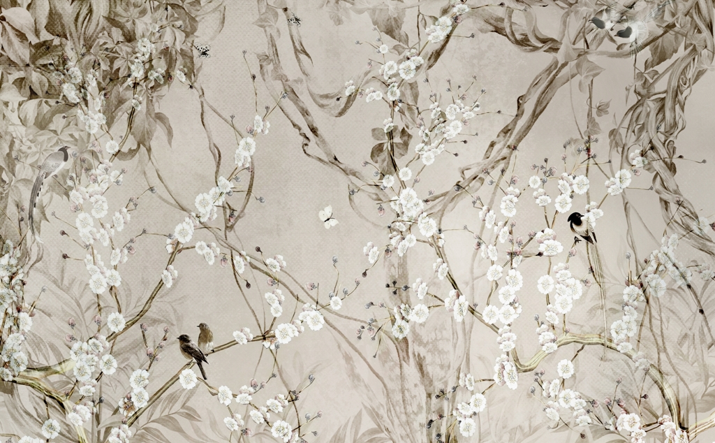 Fototapeta-Ptaszki-Wsrod-Kwiecia-Drzewie_2334249733