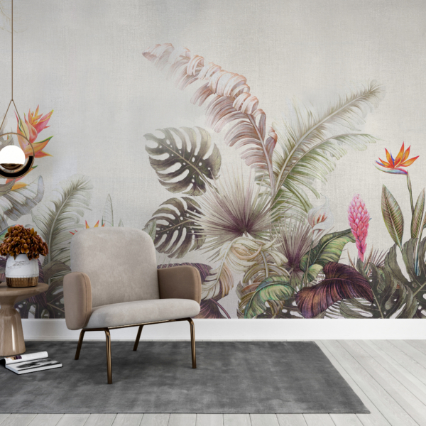 Nástěnná malba Rajská zahrada