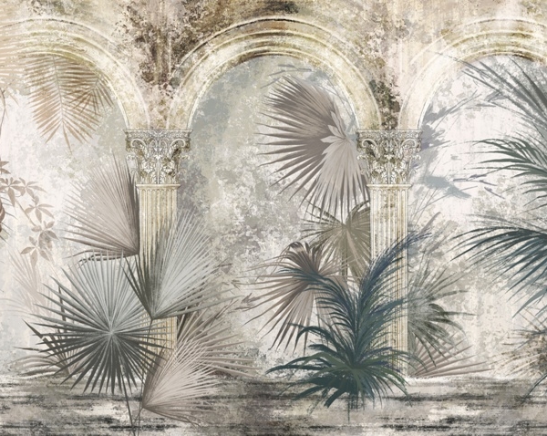 Nástěnná malba Zeleninová kolonáda